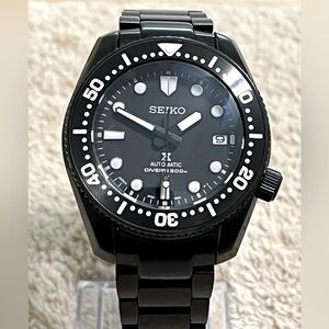 Seiko SPB185 Blackout Mod